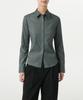 Woman Women'S Slim Fit Shirt [Light Khaki]
