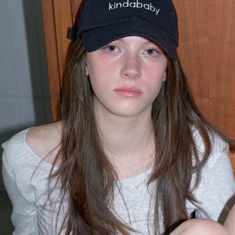 

KINDABABY kinda basic ball cap - navy navy