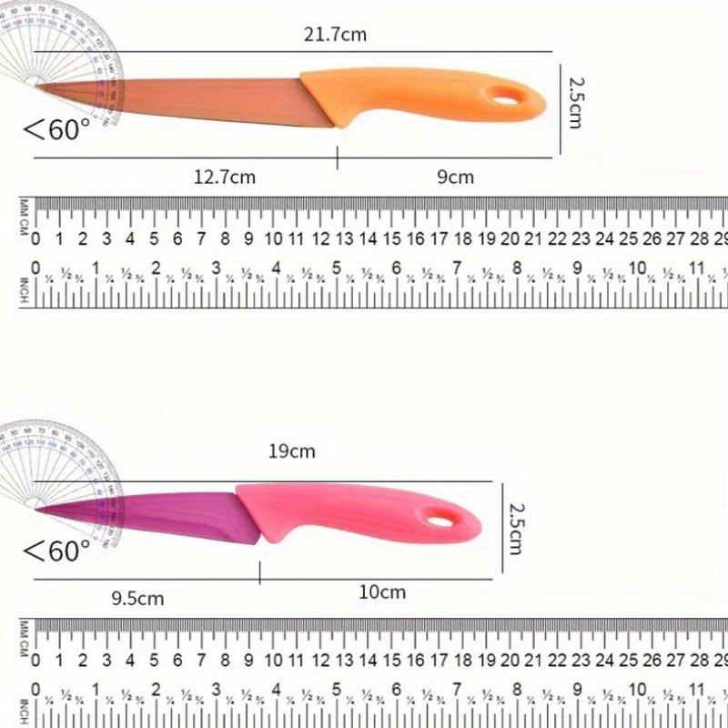 4A super sharp kitchen knife | 3inch peeling knife Fruit and vegetable knife German steel blade PP Plastic Handle