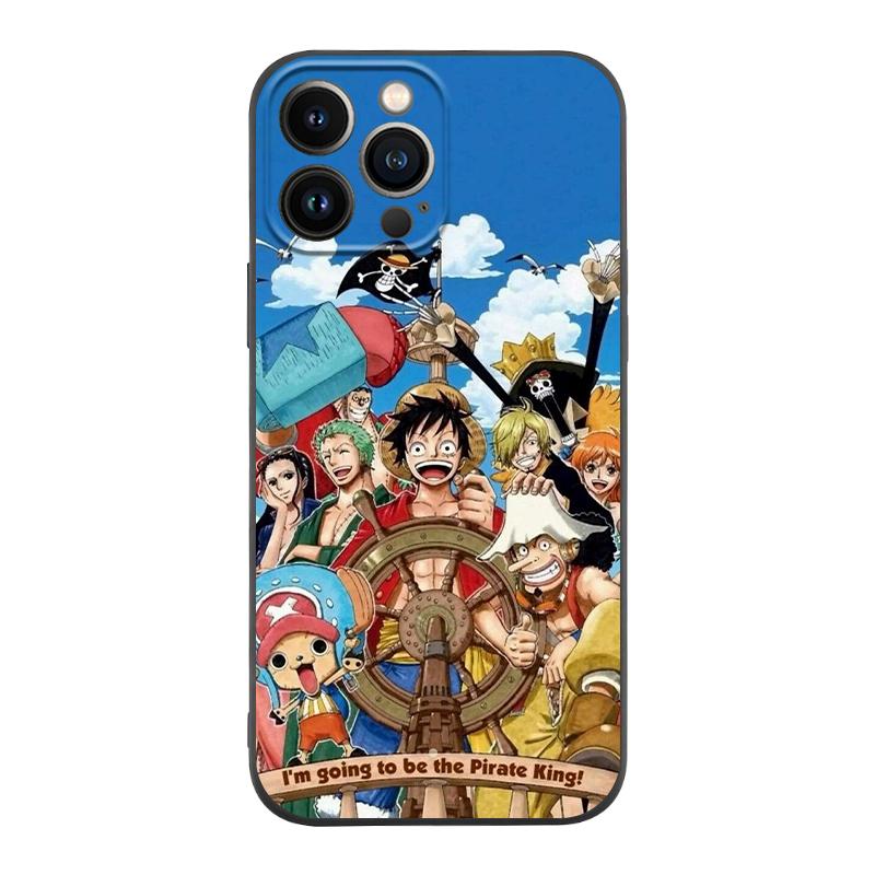 Cartoon Luffy Anime One Piece Phone Case For iPhone 13 12