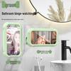 Wall-Mounted Waterproof Rotating Phone Holder for Bathroom and Toilet
