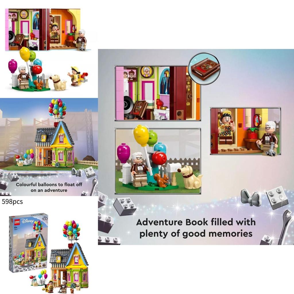 Delightful Disney Balloon House Building Set For Girls Perfect For Creative Playtime