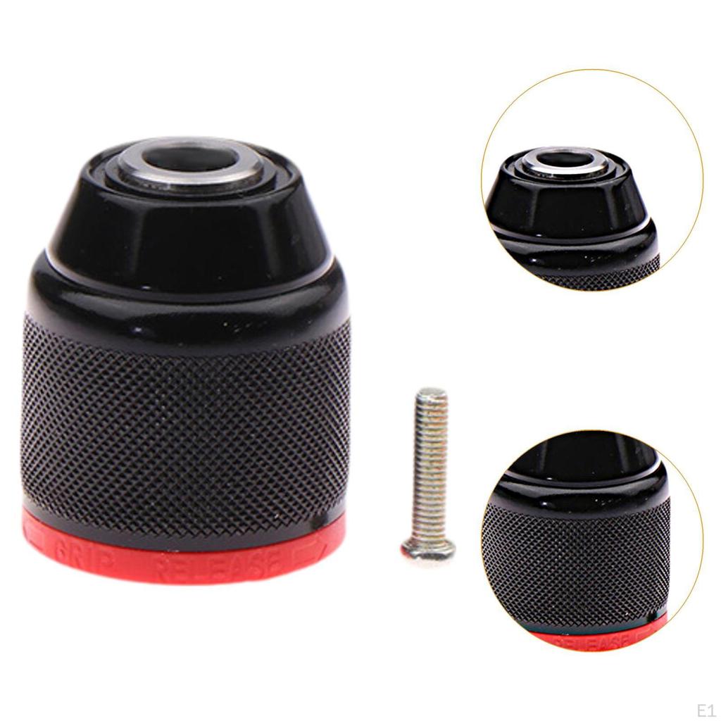 Drill Chuck Adapter Quick Change Compatible Parts Power Tool Metal for Home