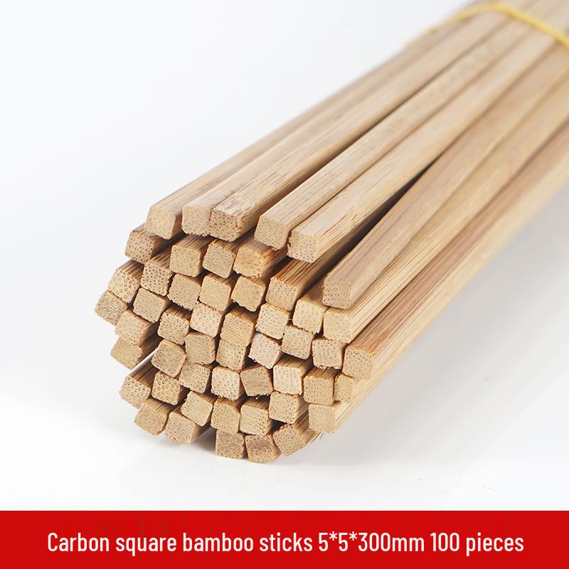 Bamboo and Wooden Craft Sticks: DIY Model Strips and Slices