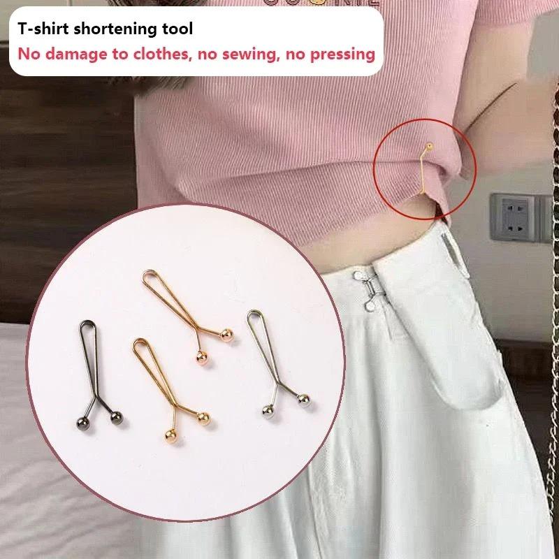 5-10Pcs Adjustable Detachable Buckle, Pants Waist Tightener, Sleeve Clip for Jeans Skirts Sleeve Reduction Accessories