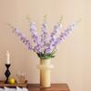 Larkspur Hyacinth Retro Floral Decor: Floor-Standing European-Style Faux Flowers for Home, Wedding, and Photography Props