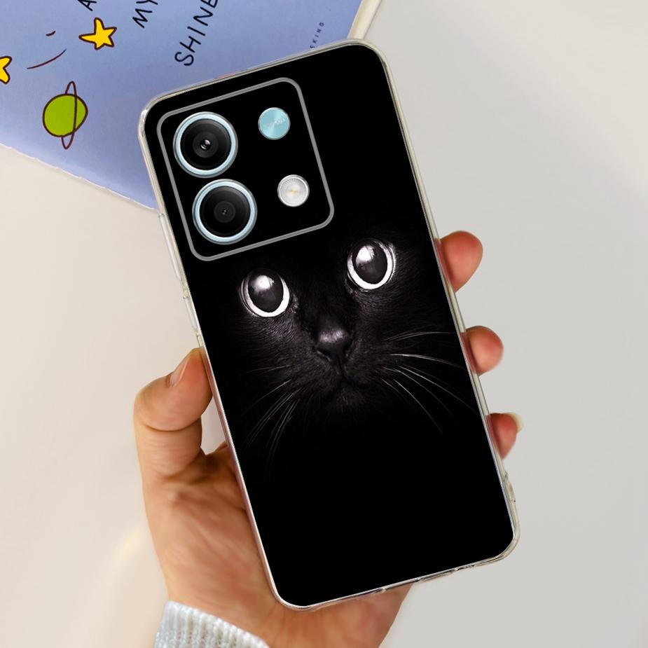 För Xiaomi Redmi Note 13 Pro Plus-skal Lyxigt målat fodral Klar silikontelefonskal för Redmi Note 13 Pro Note13 5G Mjukt skal