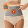 Mutandine Calde Senza Cuciture a Vita Alta Modellanti Pancia Post-Partum Shapewear Taglie Forti con Cintura Solleva Fianchi Biancheria Intima Antiscivolo