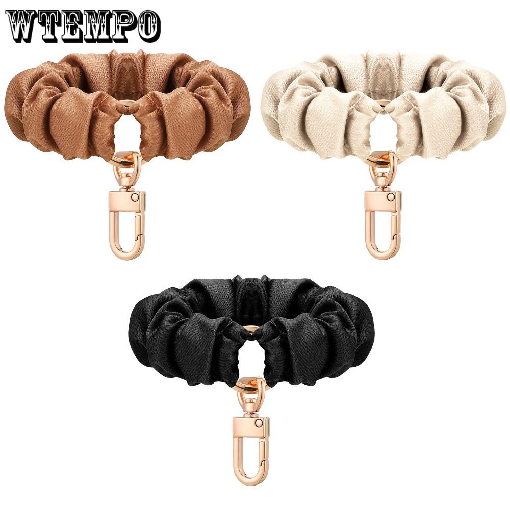 2pcs Scrunchie Keychain Wristlet Bracelet Stretchy Keyring Wrist Holder Badge Spring Keychain Bracelets Stretchy Key Chain Bracelet Wrist Band
