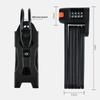 Portable Cycling Folding Lock Alloy Steel Bike Combination Lock  Bicycle Accessories