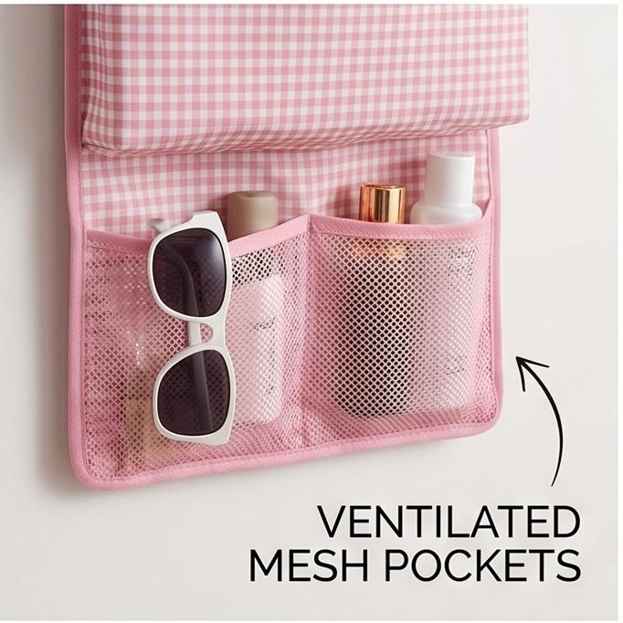 Borsa da Appendere a Parete a Strati Multipli per Oggetti Vari con Ganci Gratuiti Resistente Pieghevole 2/3 Strati Salvaspazio Organizzatore per Armadio di Dormitorio Camera da Letto