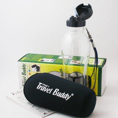 Eco-friendly Bottle with Tea Strainer and Straw (Travel Buddy PC-503) 580cc