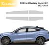 For Ford Mustang Mach-E GT   Car Door Stickers Accessories Side Skirt Styling TPU Protection Film