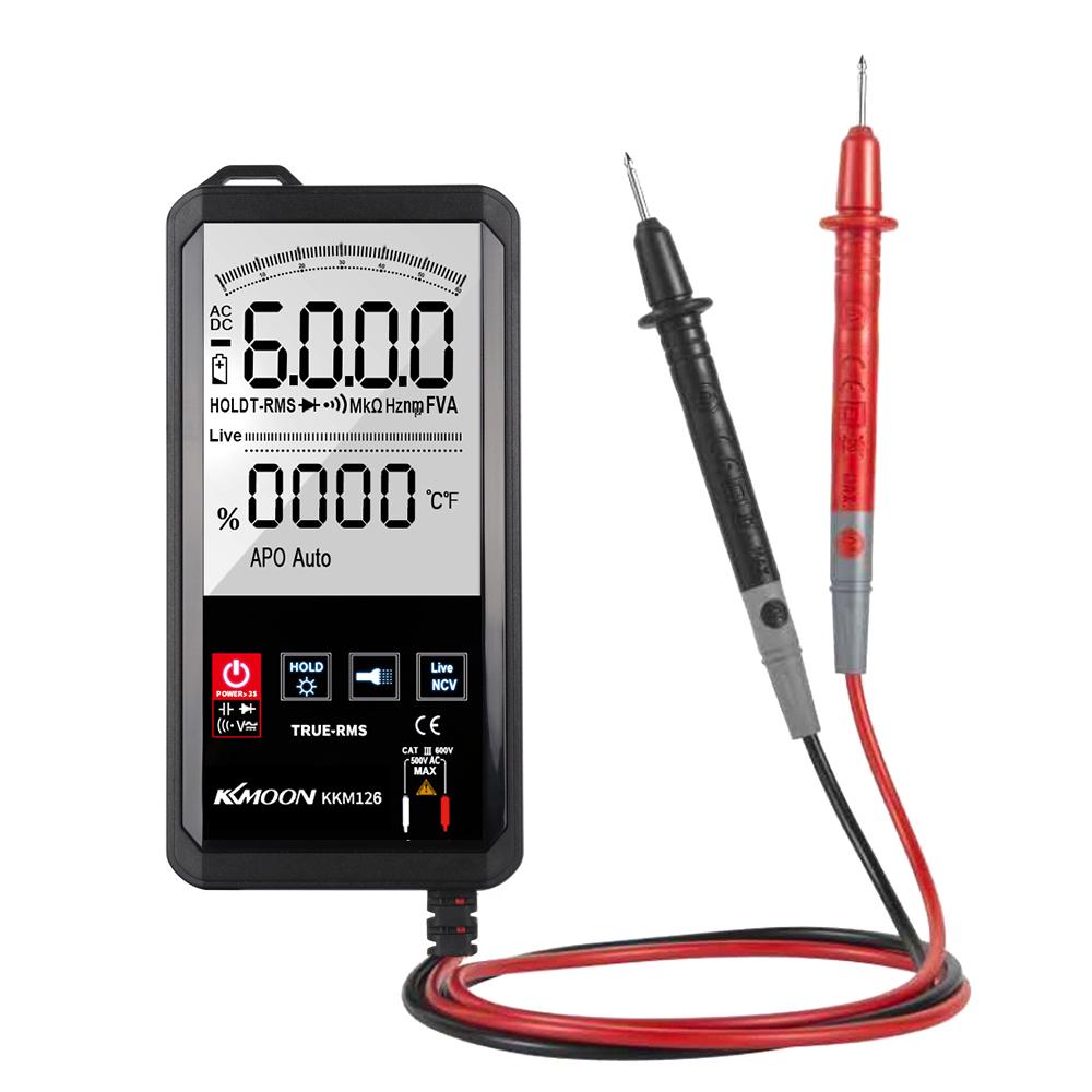 Kkmoon KKM126 4.7 Inch Touching Screen Ultra-thin Multimeter Voltage Capacitance Resistance Meter