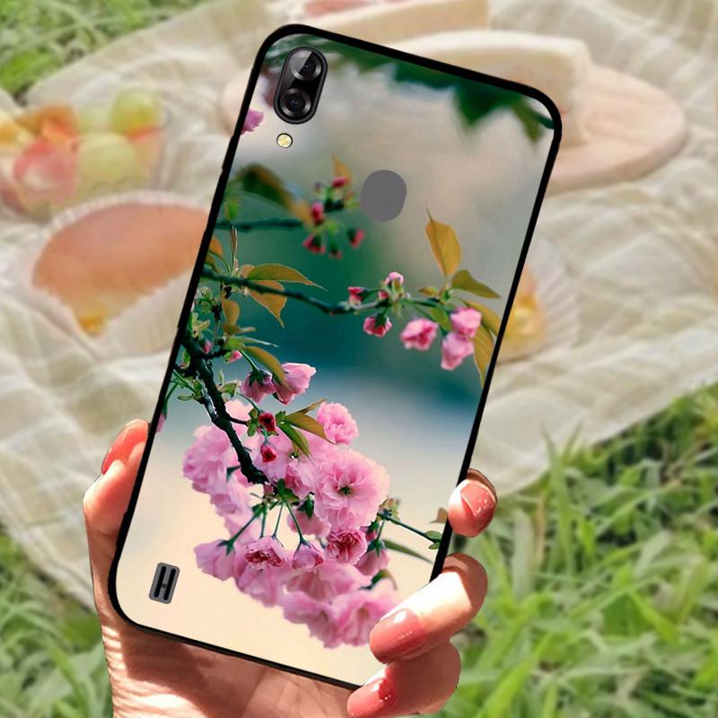 Case For Blackview A60 Cover Silicone Marble Cat Lion TPU Black Soft Covers for Blackview A60 A 60 Bags