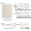 Zhishi Baby Food Prep Knife and Cutting Board Set
