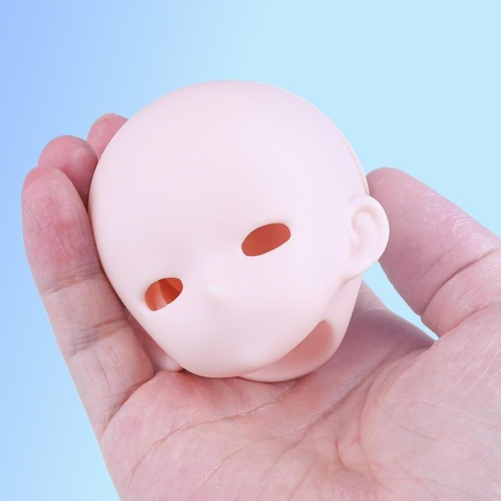 Anime-Style Bjd Baby Head PVC Bjd Doll Head 1/4 BJD Anime Headsculpt Makeup Practice
