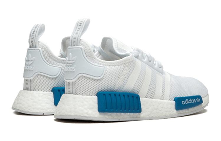 adidas NMD R1 Cloud White Bright Blue Youth AQ1785