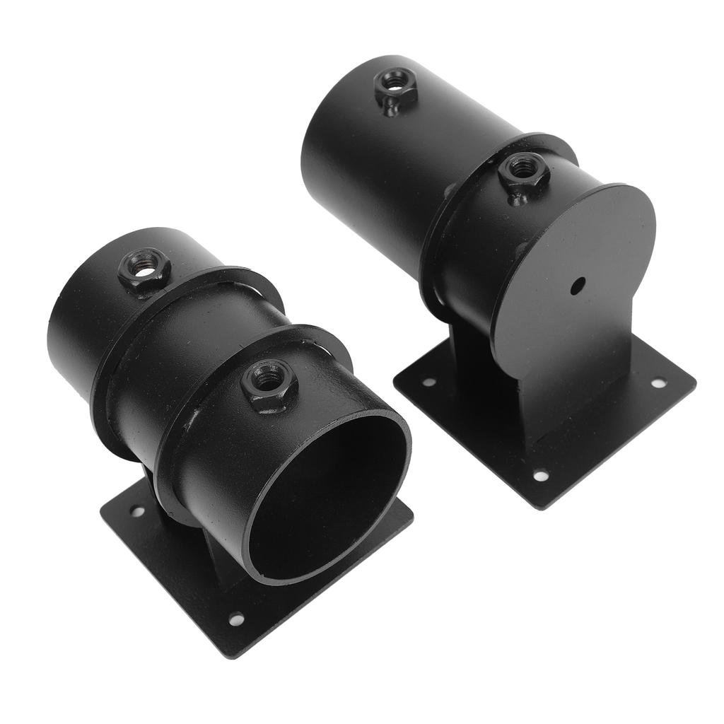 Supporto per Ombrellone da Patio per Ringhiera in Legno Metallo Regolabile Morsetto per Ombrellone da Patio Supporto per Balcone Esterno