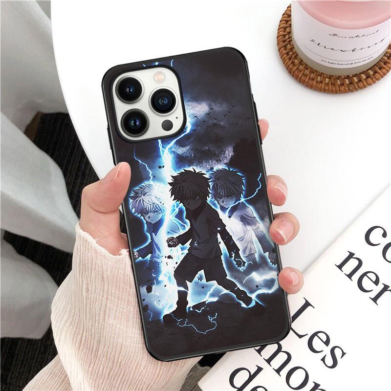Anime Comic Dämon Titan Deku Telefon Fall für iPhone 14 13 12 11 Pro MAX X XS Max XR Mini SE 7 8 Plus Schwarz Funda Coque Fall