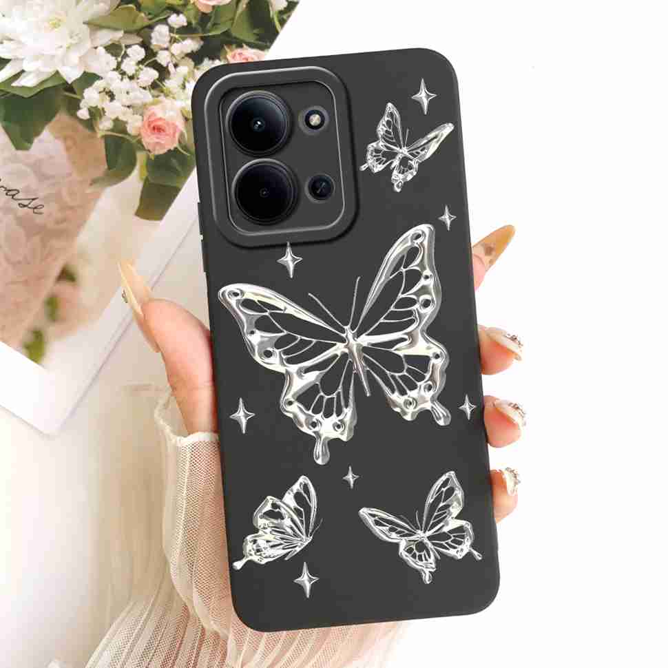 For Xiaomi Redmi 15C 4G Case Cute Couple Flower Cartoon Cover Phone Case For Xiaomi Redmi 15C Redmi15C 4G 5G Back Cover Capa