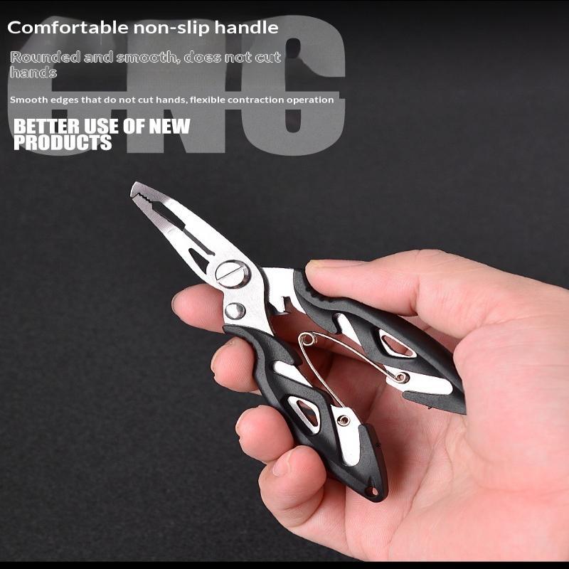 Mini Lure Pliers Fish Controller Set For Fishing Multifunctional Portable Lure Pliers Fishing Tool Pp+Stainless Steel