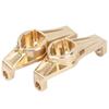 1 Pair Front Hub Carrier Heavy Duty Brass RC Accessory for Traxxas 110 RC Counterweights