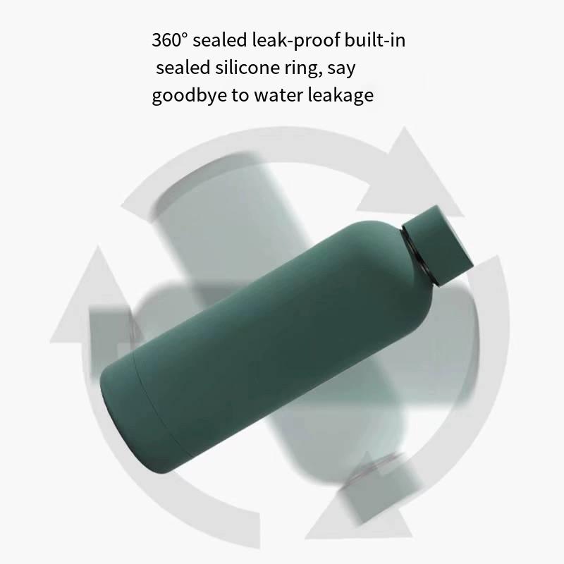 American Small-Mouth Double-Layer Stainless Steel Vacuum Flask Large Capacity Outdoor Portable Sports Water Cup