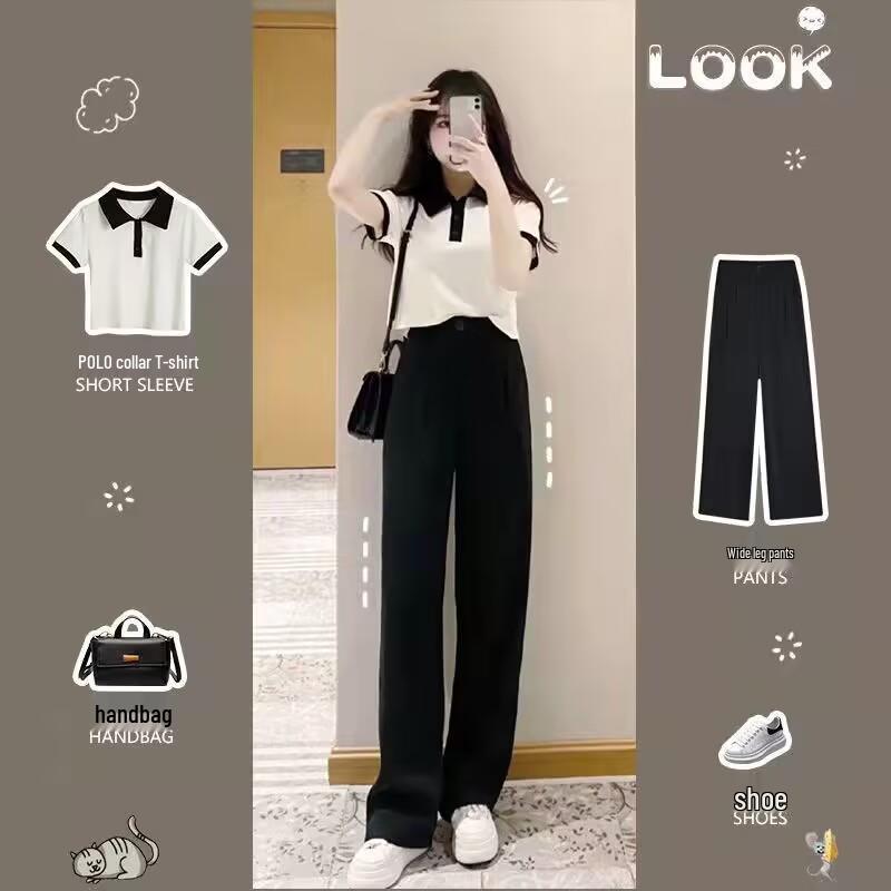 2023 Summer Trendy Student Bestie Outfit: Street Style Two-Piece Set for Women