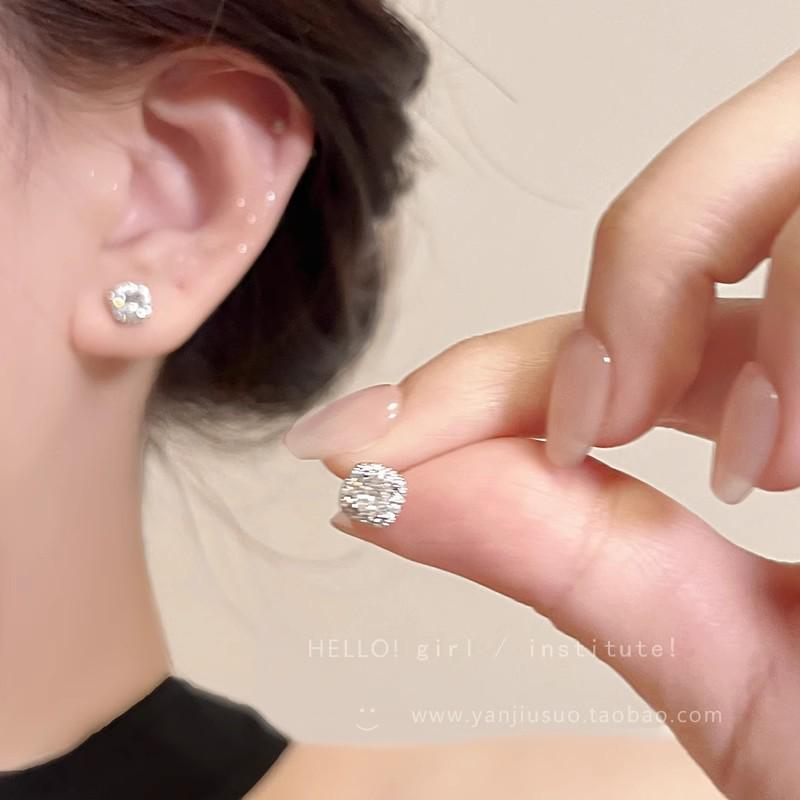 S925 Silver Needle Statement Hoop Earrings - Elegant, Versatile, Lightweight, Simple Luxury for Women