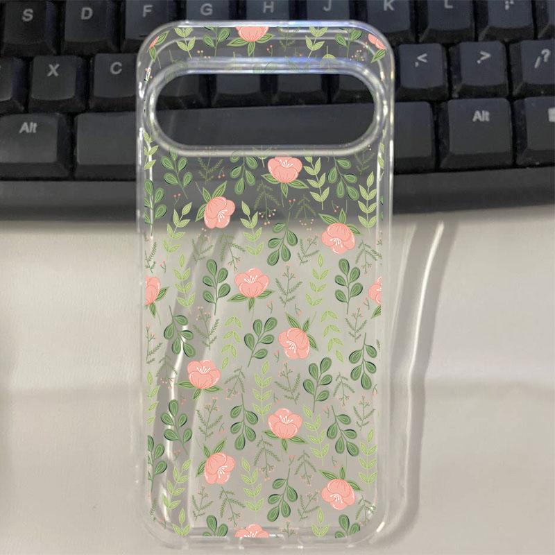 Oil Painting Daisy Flower Silicone Soft Phone Case for Google Pixel 10 9 Pro XL 8 7 6 Pro 9a 8a 7a Clear Ultra-thin Back Cover