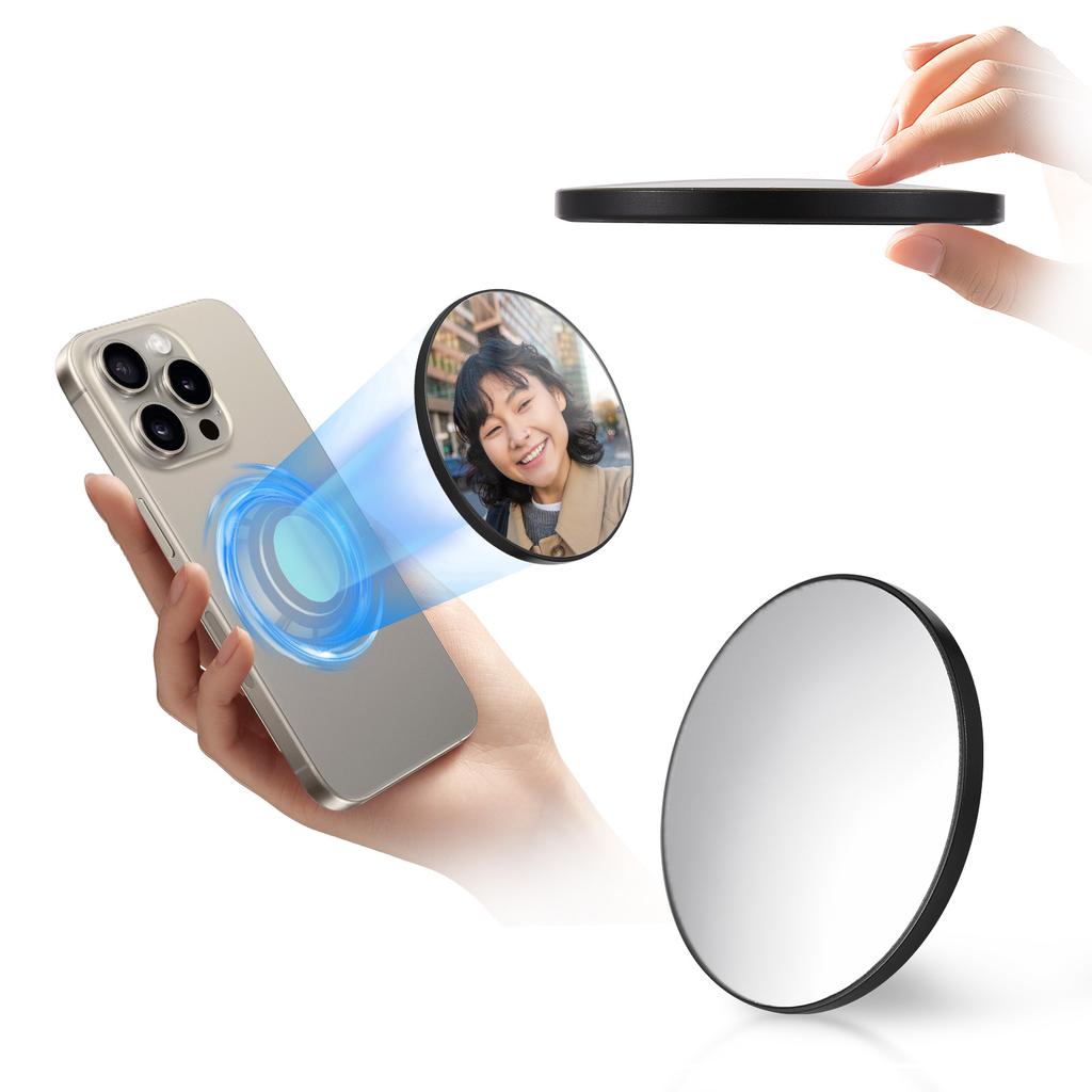 Universal Magnetic Selfie Mirror for Phone Back Camera Universal Phone Selfie Mirror Replacement