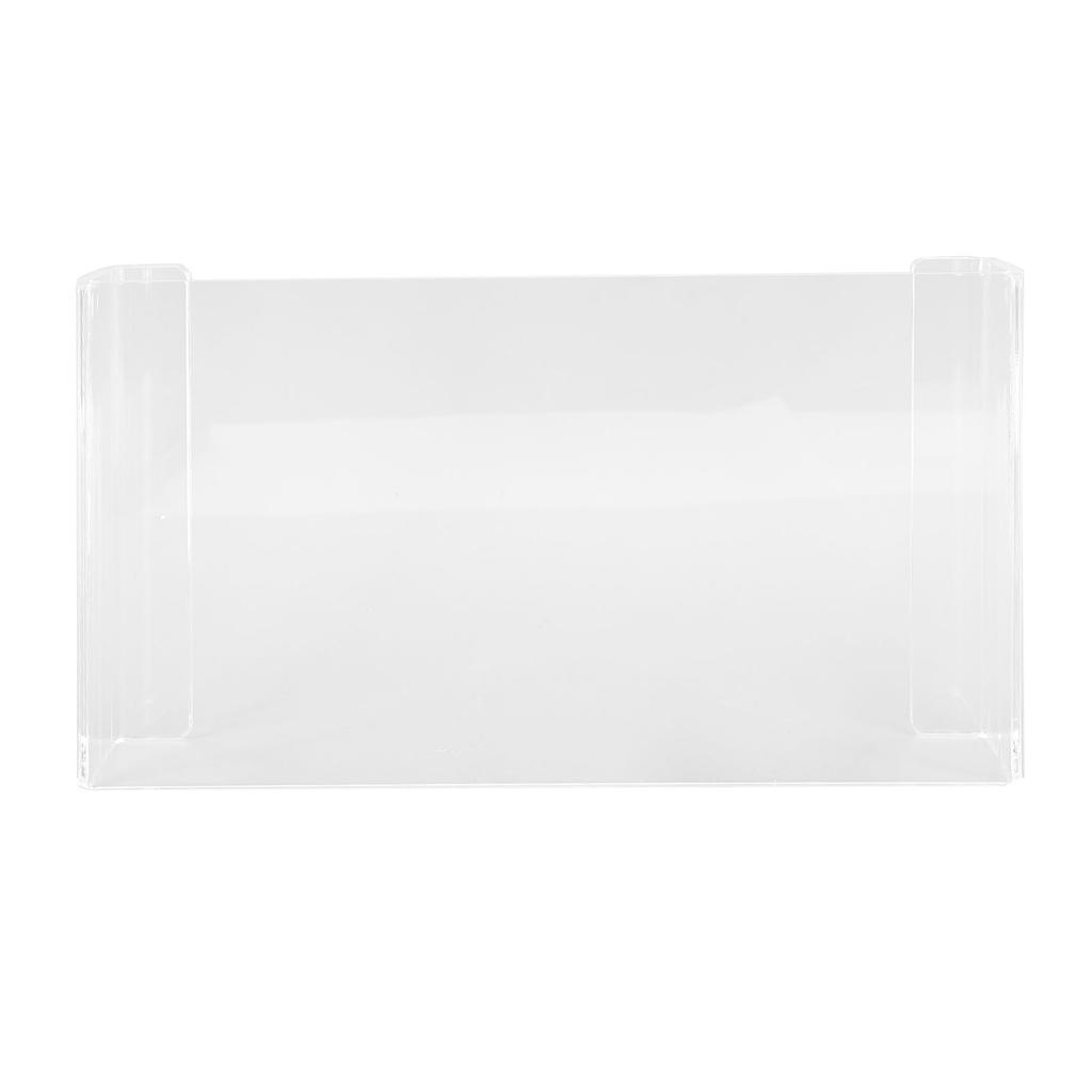2PCS Acrylic Stand Polished Edges Multi Purpose Acrylic Display Riser for Shower Supplies Vanity