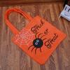 Halloween Pumpkin Tote Bag Spooky Children's Non-woven Spider Decorations Spooky Candy Bags