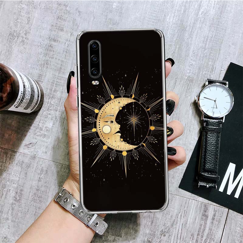 

Чехол для телефона Witches Moon Tarot Mystery Totem для Huawei P30 P40 P20 P10 P50 Mate 20 10 30 40 Lite Pro Plus с принтом Huawei Mate 40 Pro