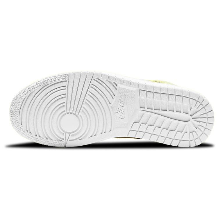 (WMNS) Air Jordan 1 Mid LX 'Off White Opti Yellow' Damen DA5552-107
