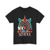 100 Days Smarter Rainbow Unicorn 100th Day of School T-Shirt