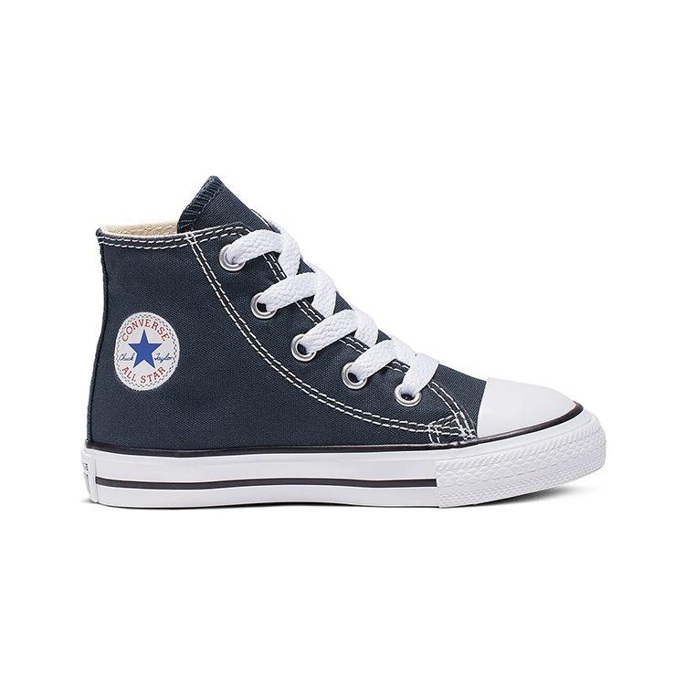 Converse Chuck Taylor All Star Canvas High Top Toddler Shoes Blue Infant And Toddler 7J233C