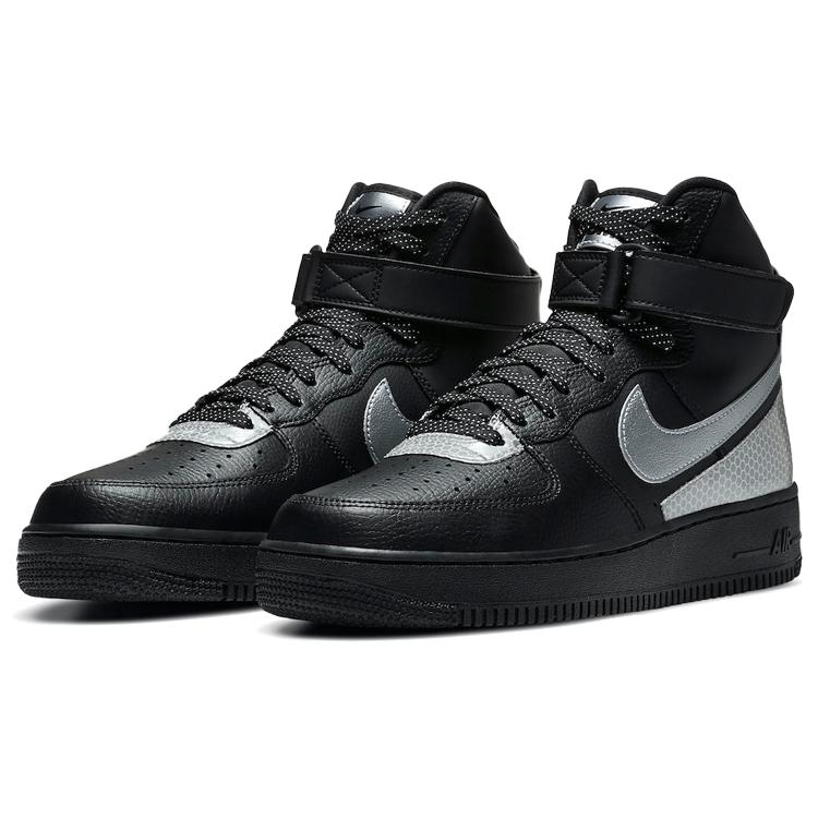 New Nike X 3M Air Force 1 High 'Black' CU4159-001