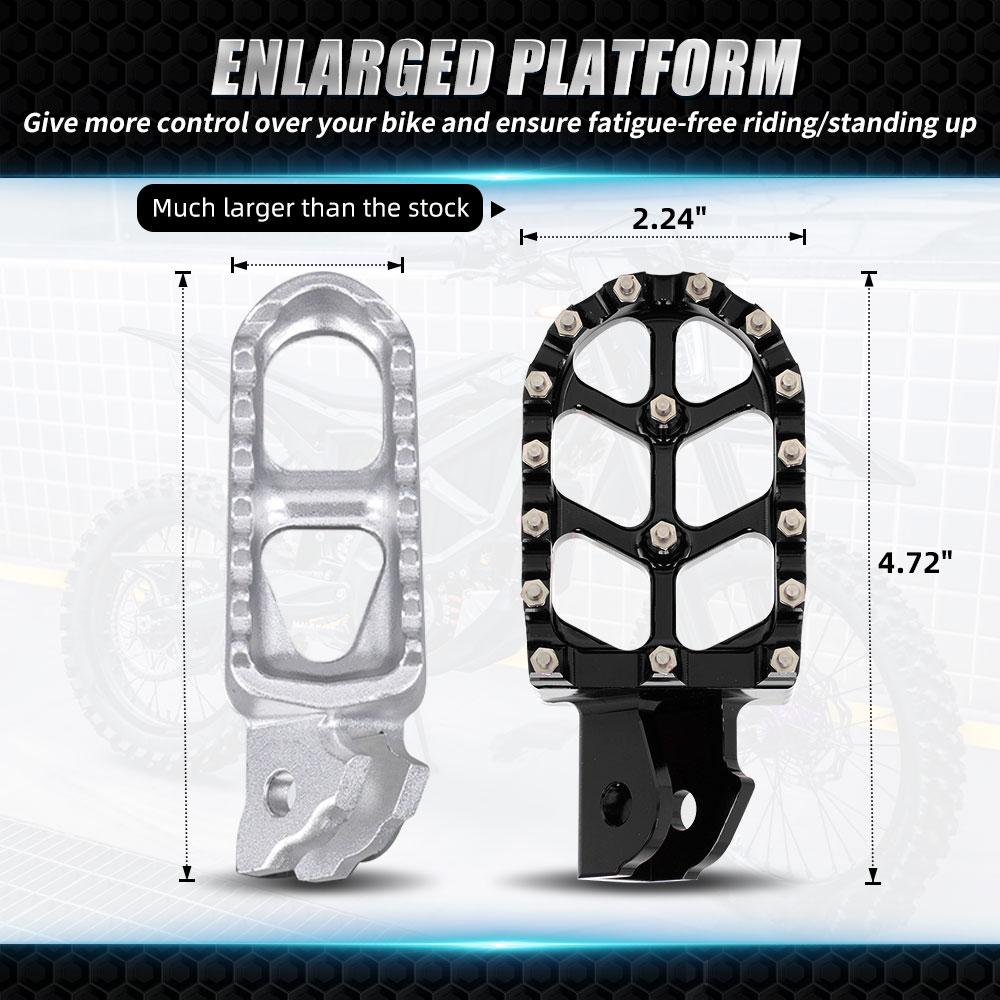 CNC Foot Peg For Surron Talaria Motorcycles Accessories Footpeg Footpedal For Talaria Sting Sur Ron Lightbee Honda CRF 150F 230F