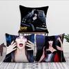 E-Elvira M-Mistress Of The D-Dark Cushion Cover Living Room Accent Couch Back Support Square Lounge Restful Nap Companion