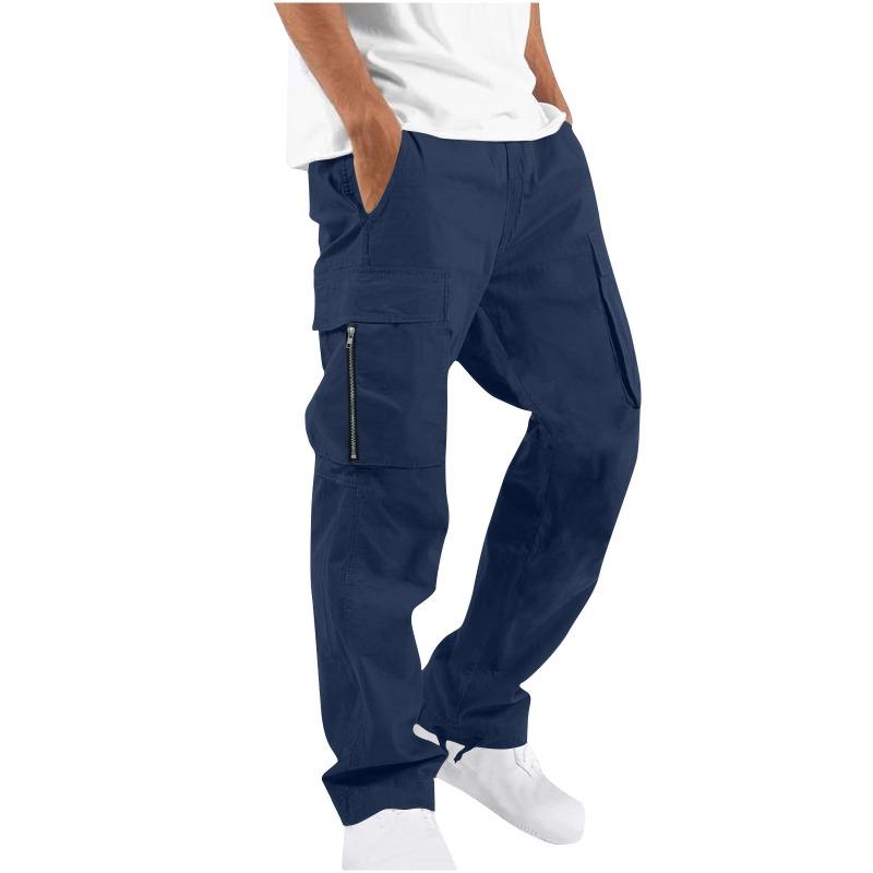 Men's Cargo Style Cargo Roll - Up Trousers