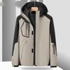 Skijacken 3-in-1-Skijacke für Herren, warm, für den Winter, mit Kapuze, winddicht, wasserdicht, verschleißfest, für den Außenbereich, zum Wandern, Klettern