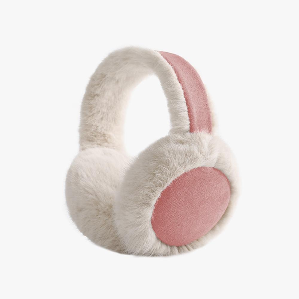 Ear Cap Winter Plush Earmuffs Solid Color Foldable Ear Cover Comfortable Suede Earmuffs Girl