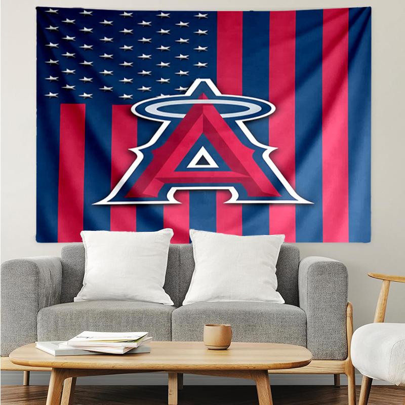 Anaheim Braves Graffiti Art Quick-Dry Tapestry Hanging for Bedroom,Livingroom, Playroom,Decor Art Room Wall Tapestry Holiday and Birthday Gifts