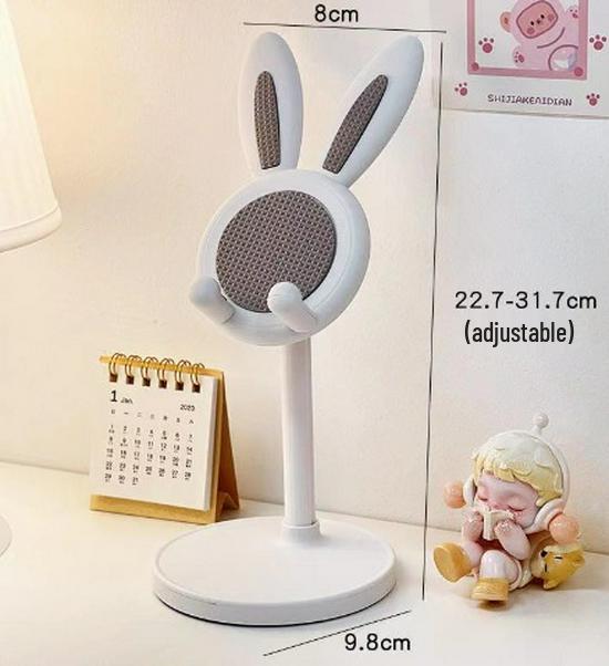 Adjustable Cartoon Rabbit Phone and Tablet Holder