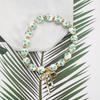 Women's Retro Handmade Ceramic Flower Bow Bracelet