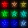 Dia22CM RGB Christmas Star Tree Topper Light With Remote USB Powered Christmas Tree Topper Star Light LED Star Garland Light