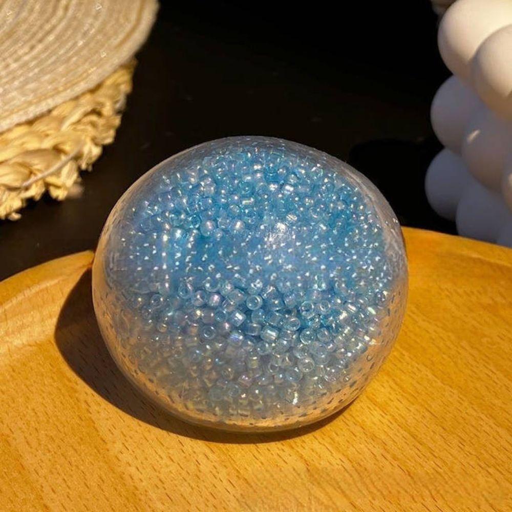 Simulation Hand Made Ball Pinch Toy Transparent Slow Rebound Toy TPR Crystal Ball Kid Gift