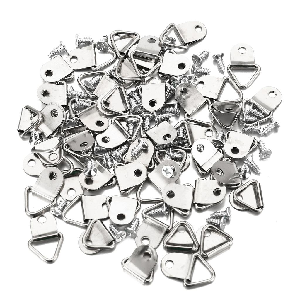 Picture Hanging Hooks with Nails Metal Phot Combination Hook for Canvas Office Pictures Clock